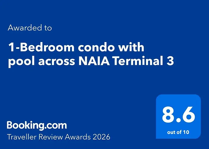 1-bedroom With Pool Across Naia Terminal 3 Apartment Manila